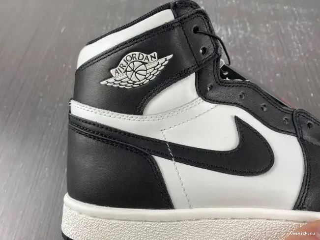 One Kick (2023) High White Retro Black Jordan 85 1 BQ4422-001 0520